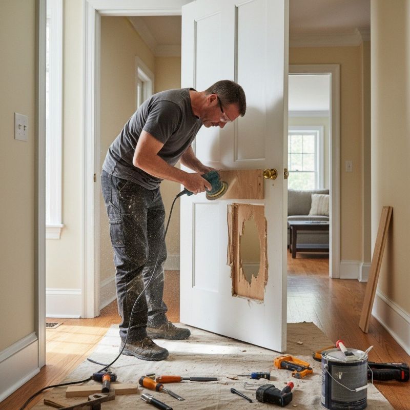 Porch Door Repair in Kansas City, KS